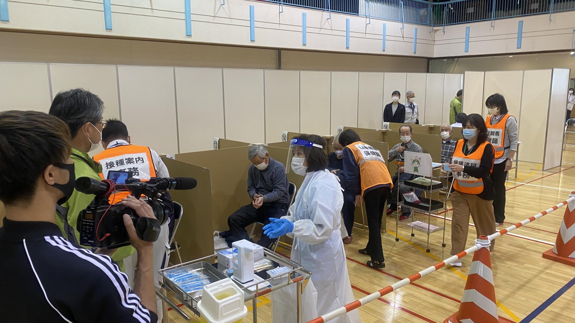 兵庫県宍粟市の新型コロナウィルスワクチン接種会場運営シミュレーションを実施しました News キョードー大阪
