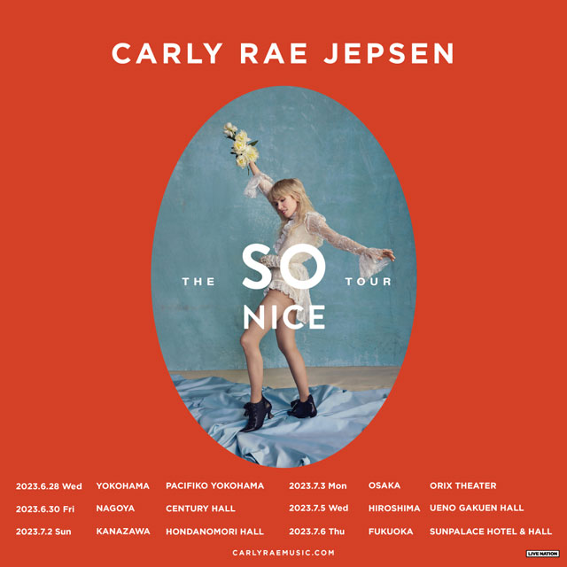 Carly Rae Jepsen “The So Nice Tour