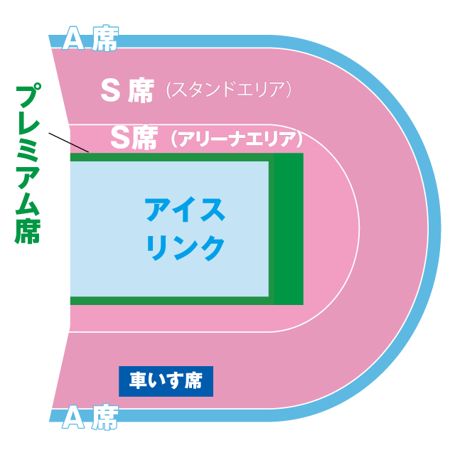 ディズニー・オン・アイス 2023 名古屋公演 Ａ席 4枚連番 - www