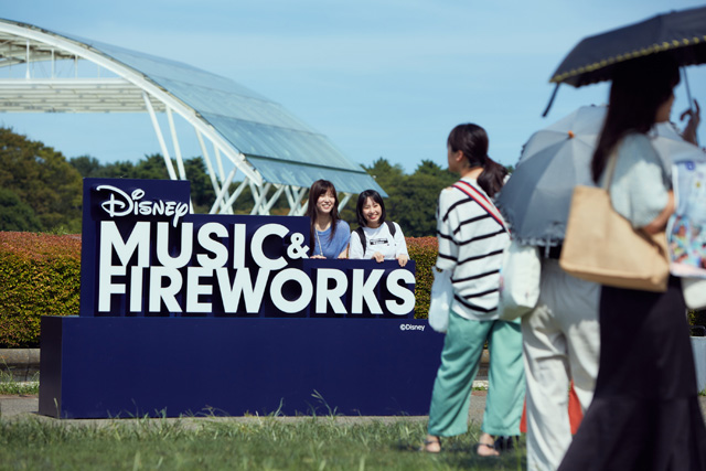 Disney Music & Fireworks」25,000人の人々がひたちなかに集結